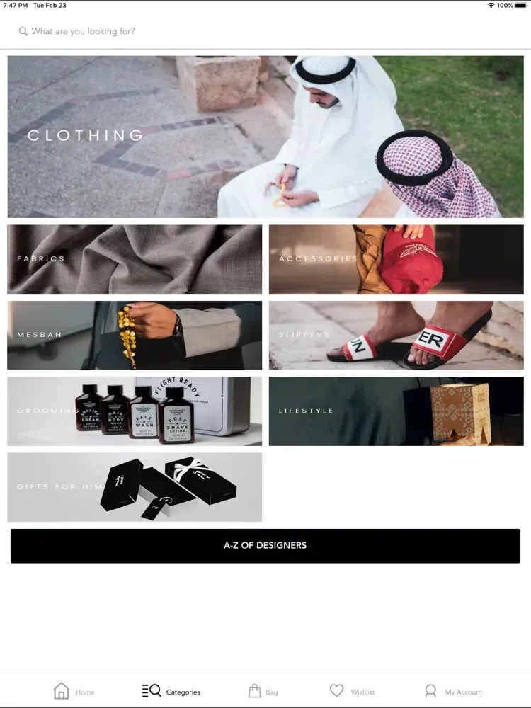 Nass - ناس للأزياء iPad  Screenshots