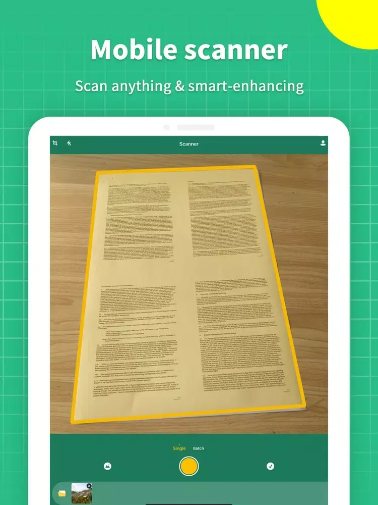 تصاویر FScanner- PDF quick converter iPad 