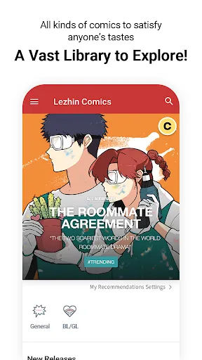 Lezhin Comics - Daily Releases应用截图