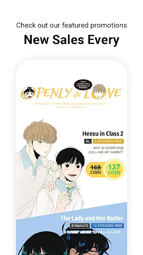 Lezhin Comics - Daily Releases应用截图