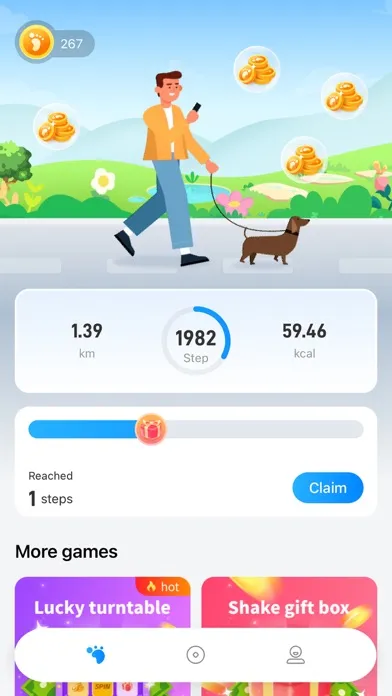 Скриншоты HappyStep-Rewards for walking