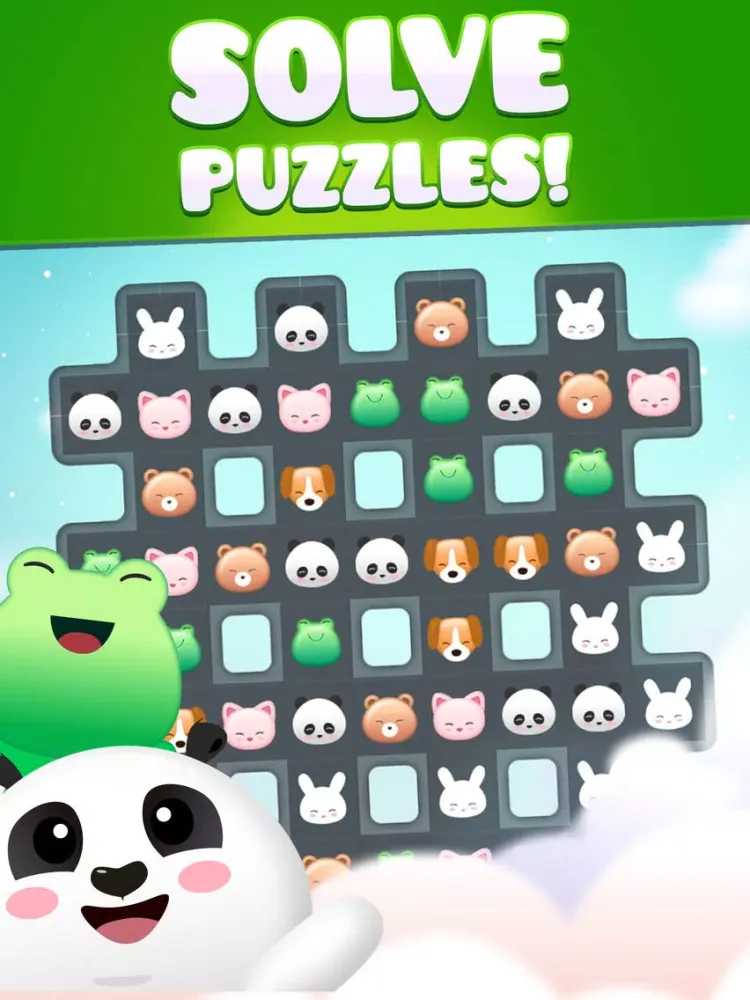 Zrzuty ekranu Animal Blast - Match 4 Game iPad 