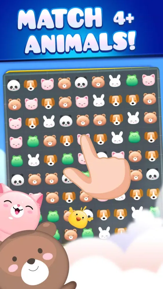 Zrzuty ekranu Animal Blast - Match 4 Game