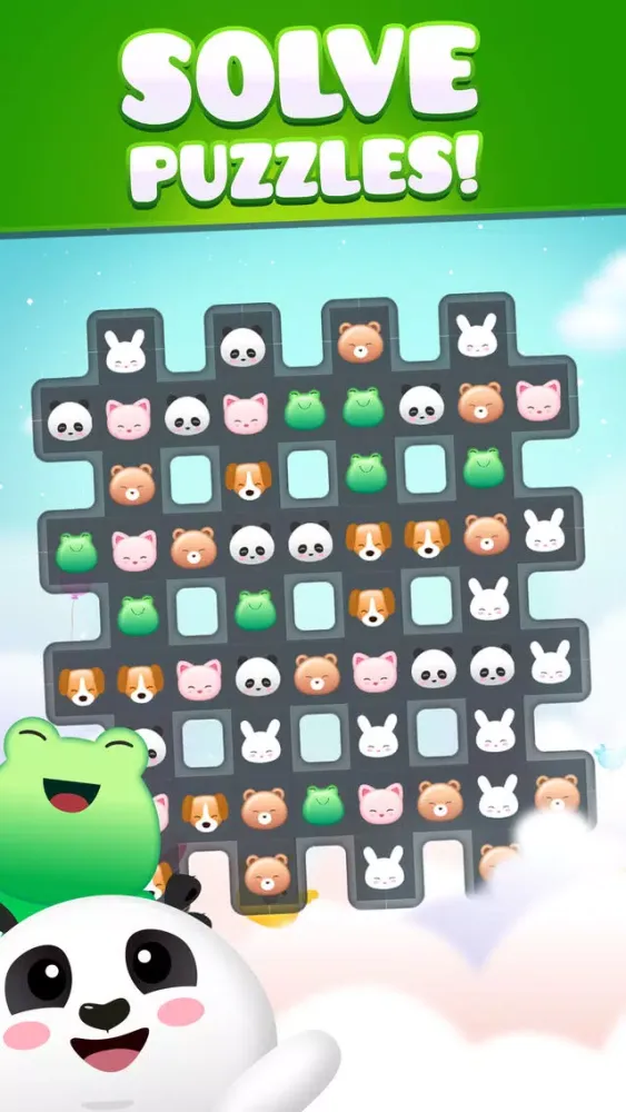 Zrzuty ekranu Animal Blast - Match 4 Game