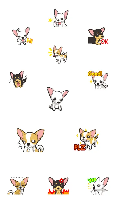 Chihuahua Dog - Stickers Screenshots