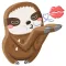 Cute Sloth - Stickers
