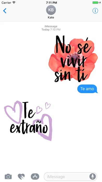 Despacito Spanish Love Stickers Screenshots