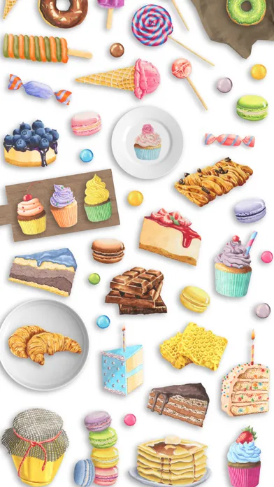 Ảnh chụp màn hình của Watercolor Emoji Stickers for iMessage & WhatsApp