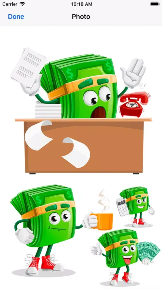 Скриншоты Rich Moji - Money Emojis