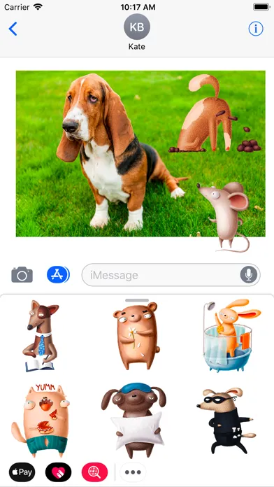 Captures d'écran de Funny Cute Animals - Emojis