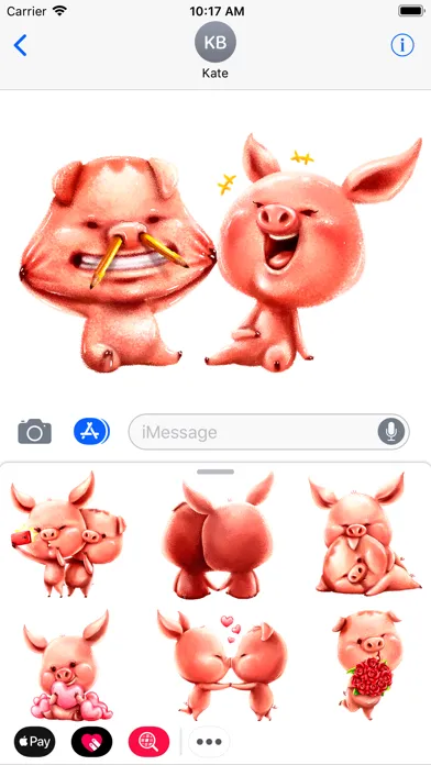 Hogs & Kisses Valentine´s Pigs Screenshots