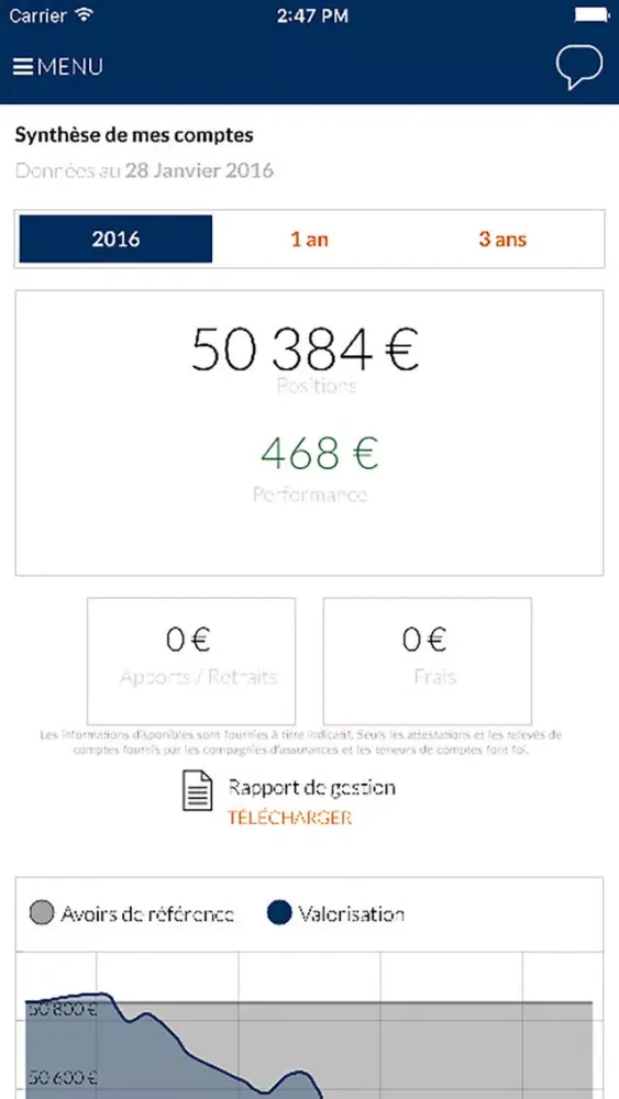 Ma gestion privée - La Financière de l’Echiquier Screenshots