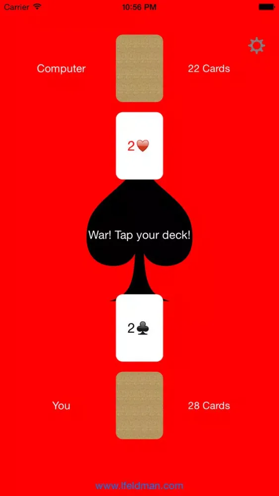 Captures d'écran de Card Battles