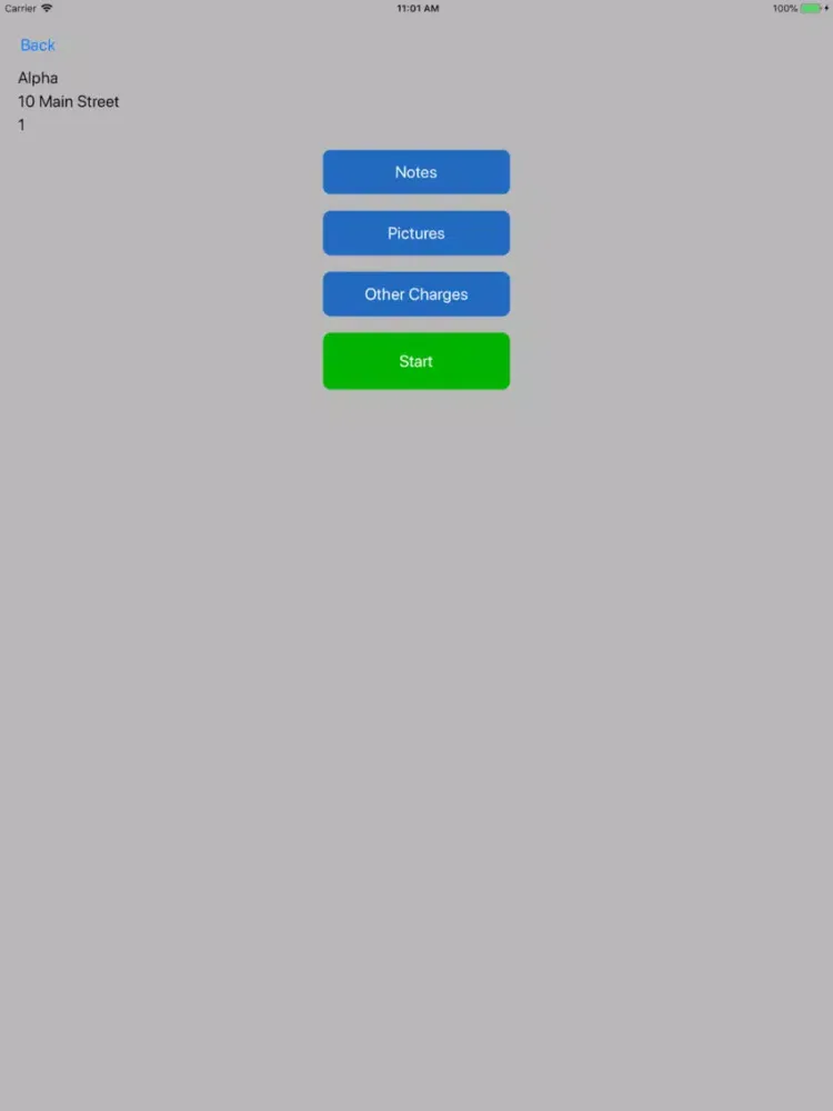 Project Site Manager iPad  Screenshots
