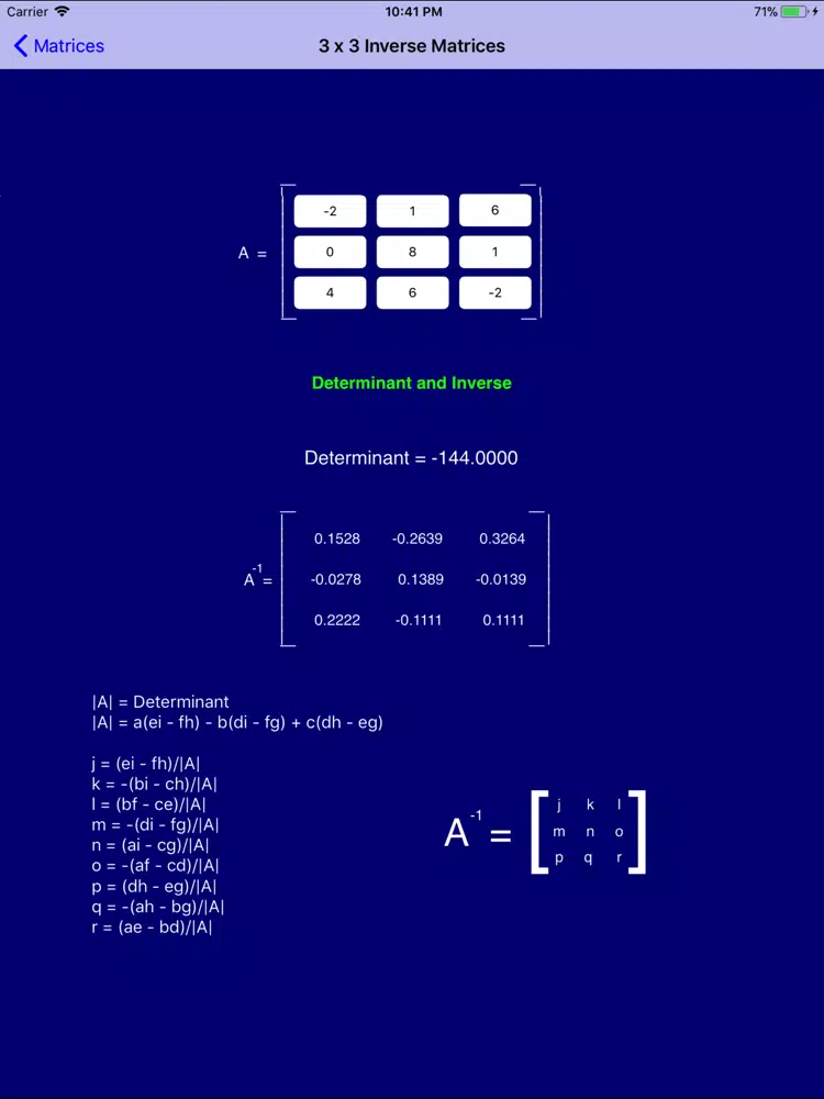 PreCalculus Pro iPad  스크린샷