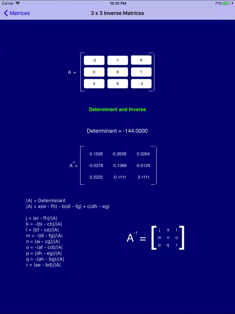 PreCalculus Pro iPad  스크린샷