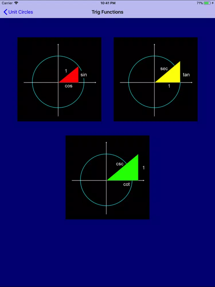 PreCalculus Pro iPad  스크린샷