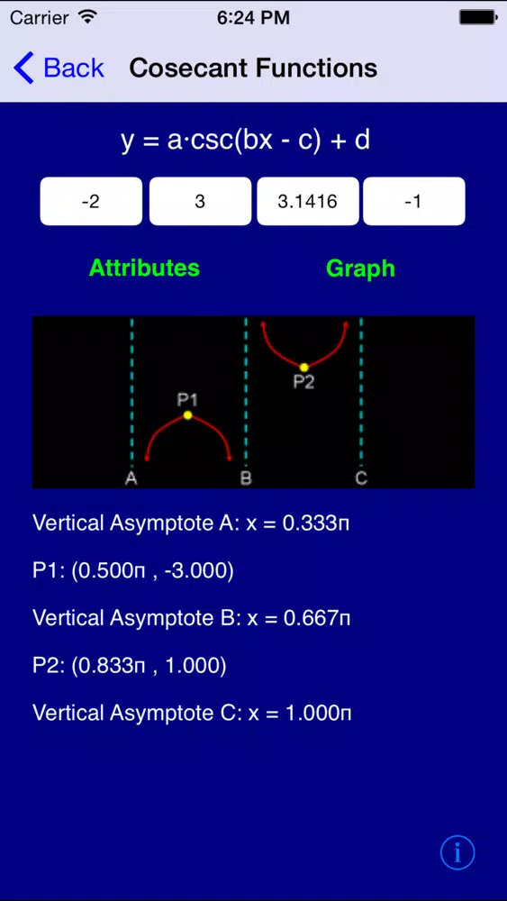PreCalculus Pro 스크린샷