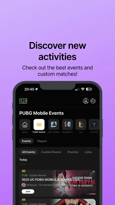 LFG - Your gaming calendar स्क्रीनशॉट