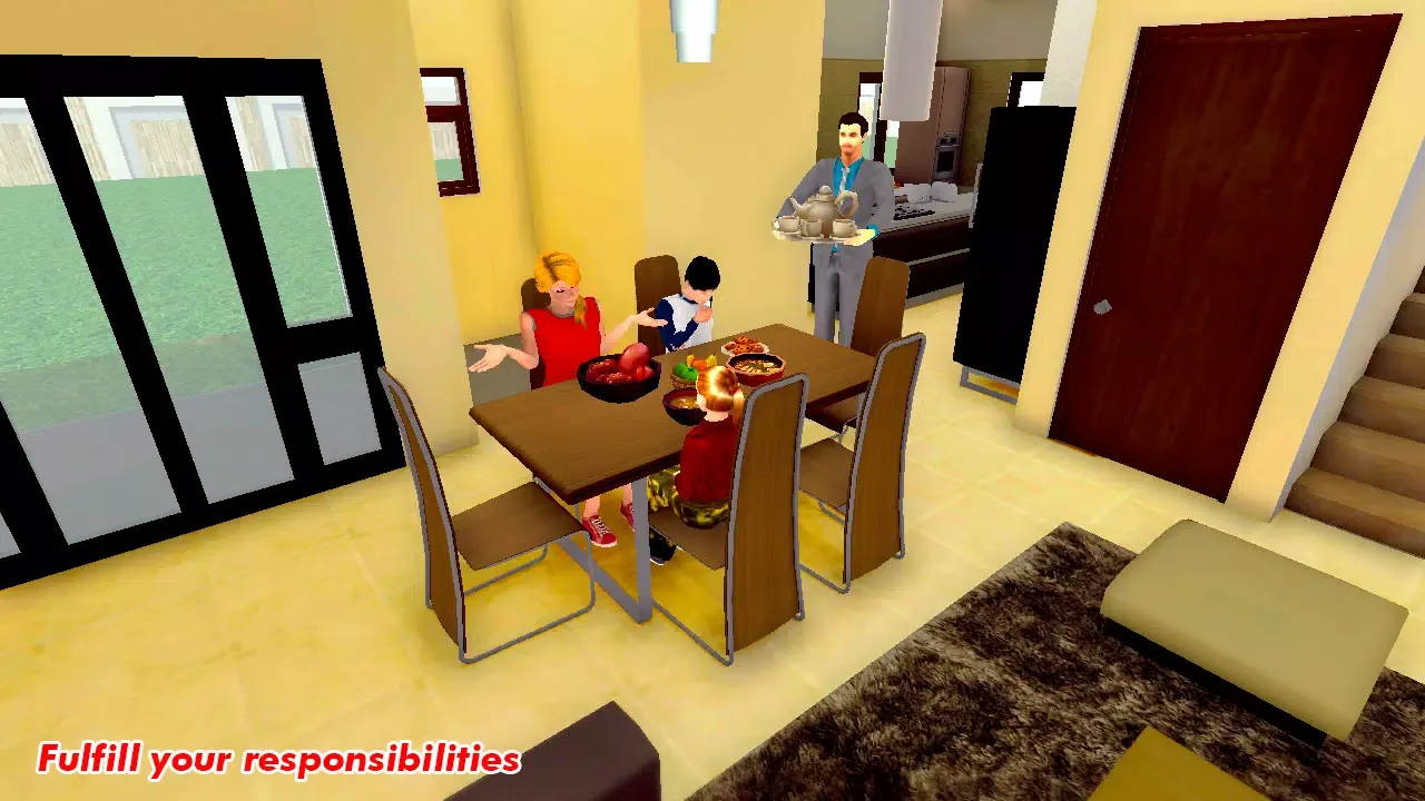 Family Dad Life:Virtual Mom 3D Screenshots