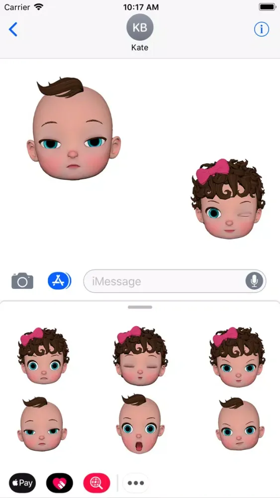 Capturas de pantalla de AR Baby - Emoji with Karaoke