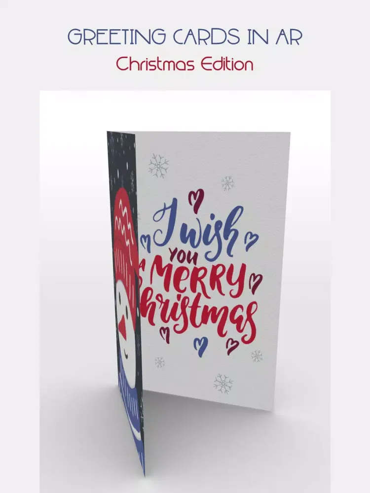 CaycARd - Christmas Greetings iPad  Screenshots