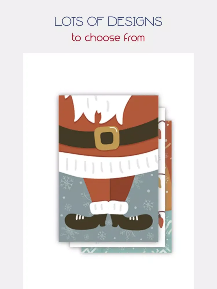 CaycARd - Christmas Greetings iPad  Screenshots