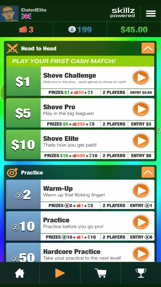 Capturas de pantalla de Coin Shove Challenge