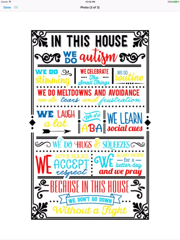 Capturas de pantalla de Autismoji - Autism Quotes iPad 