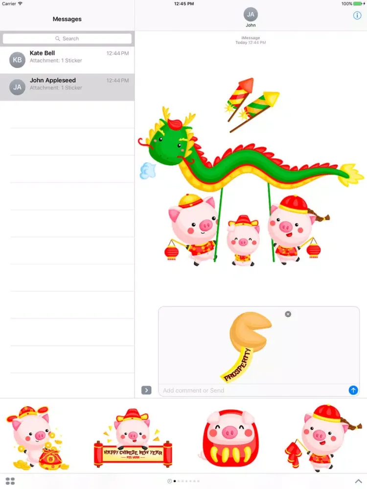 2019 Happy Chinese Pig Year iPad  سکرین شاٹس