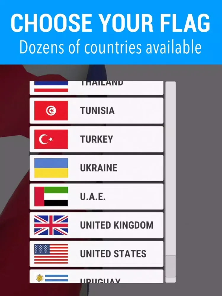 Fan Flag iPad  Screenshots