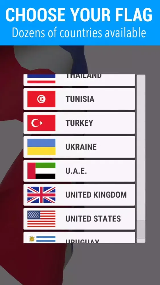 Fan Flag Screenshots