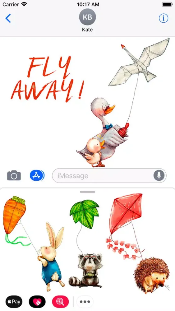 Скриншоты Fly High Emoji and Stickers