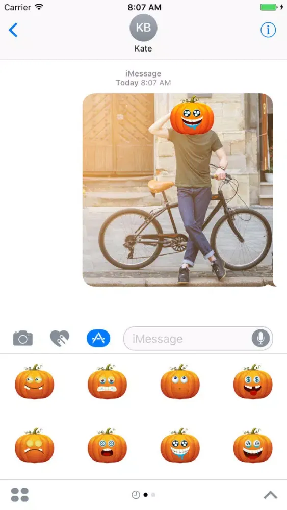 Funny Pumpkin - Animated Emoji Screenshots