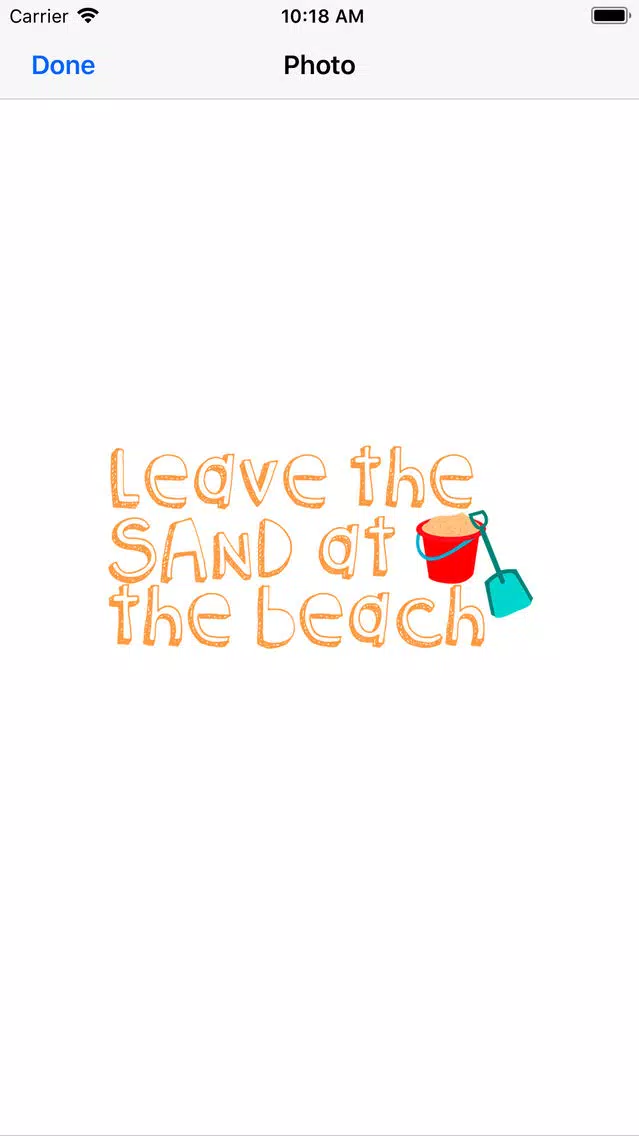 Screenshot di Beach Rules Summer Stickers