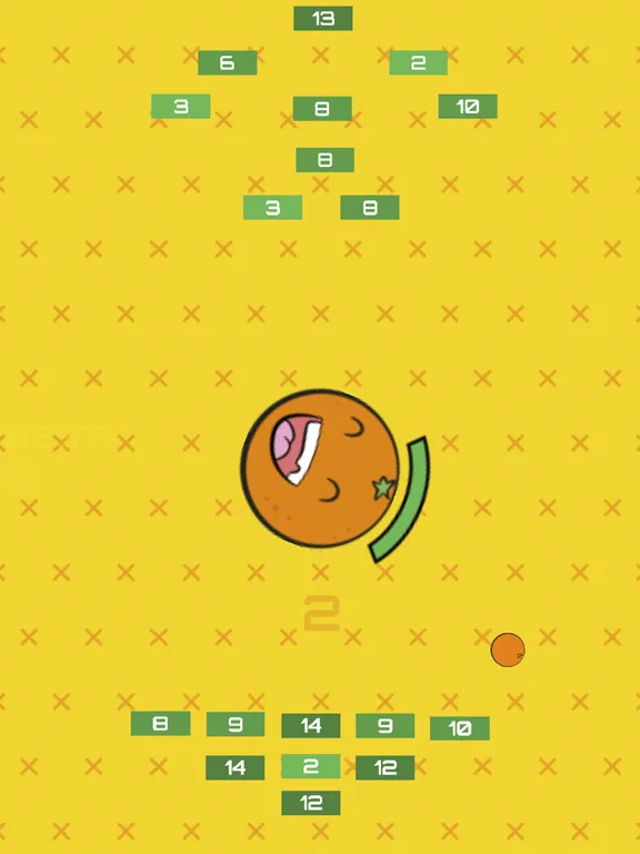 Orange Juice Brick Breaker iPad  Screenshots