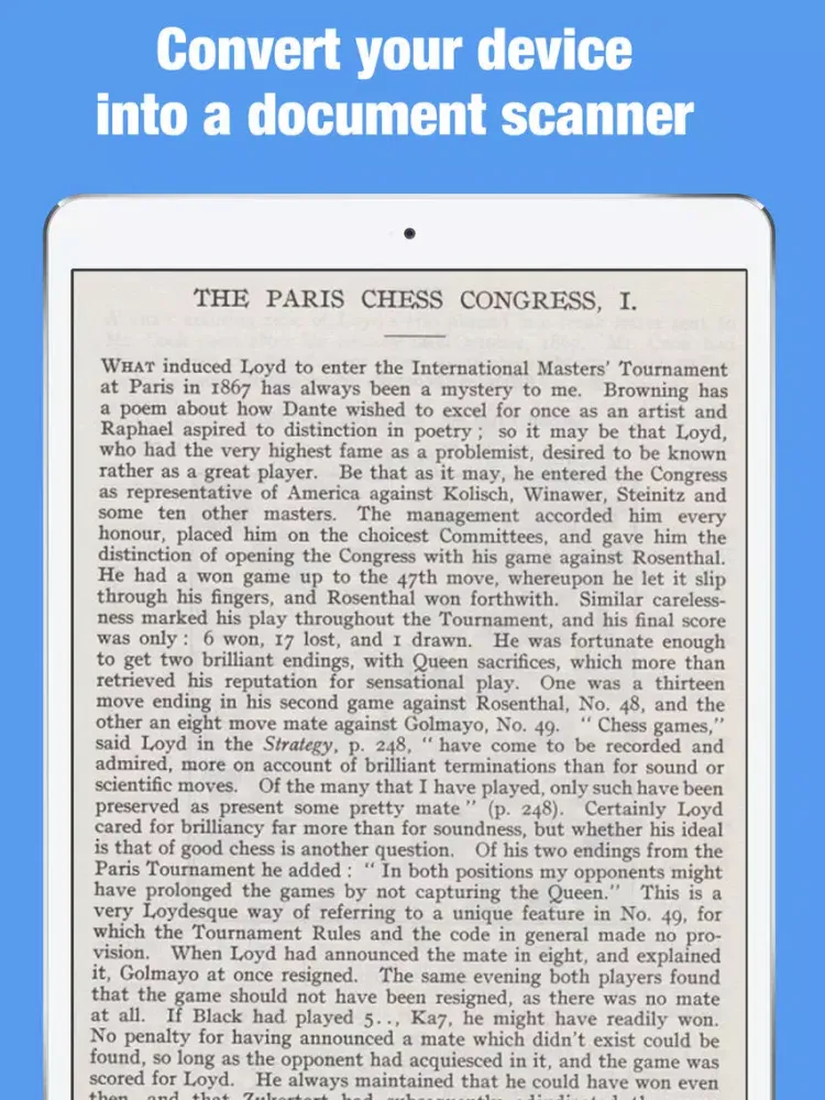 Zrzuty ekranu SC - PDF and OCR doc Scanner iPad 