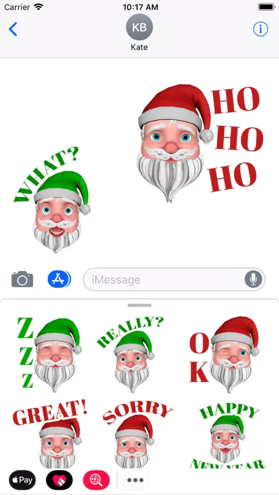 Santa AR - Santa Claus Emoji Screenshots