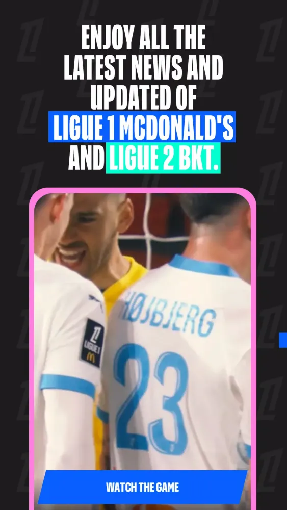 Ảnh chụp màn hình của Official Ligue 1 App
