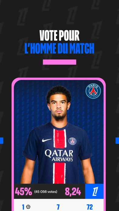 Zrzuty ekranu Ligue 1 App Officielle
