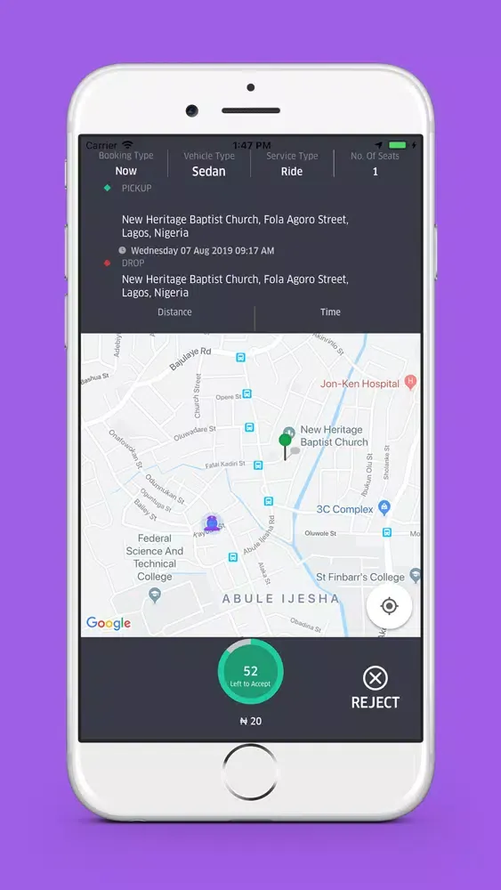 Screenshot di LFS DRIVER