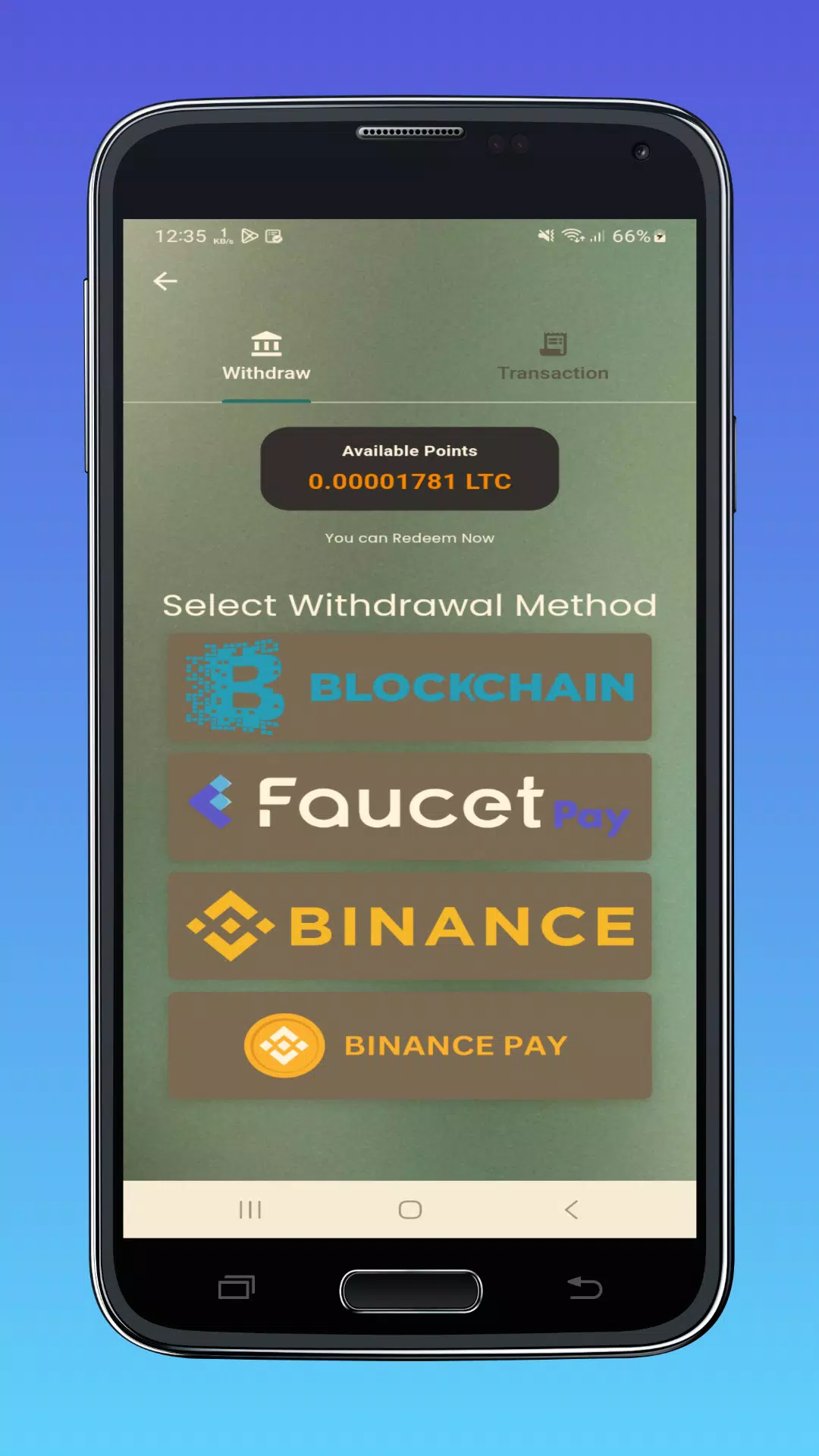 Angel Litecoin Faucetzrzuty ekranu aplikacji4