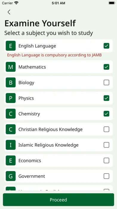 Скриншоты JAMB CBT PRACTICE 2024 - LFX