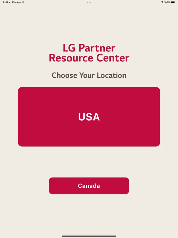 تصاویر LG HA Partner Resource iPad 