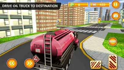 Oil Truck Transporter سکرین شاٹس
