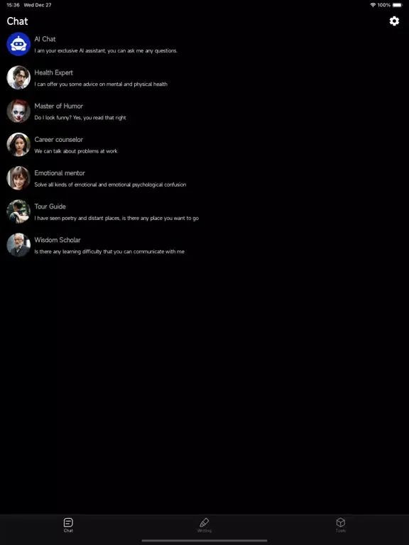 AI Chat Ask iPad  سکرین شاٹس