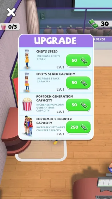 Screenshot di Arcade Popcorn: Food Games
