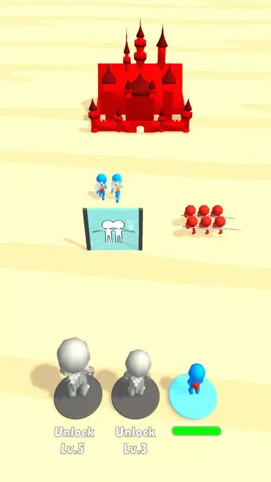 Capturas de tela do TNT Rush