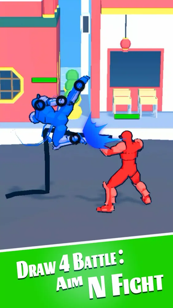 Capturas de tela do Draw 4 Battle: Aim N Fight