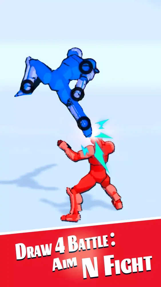 Capturas de tela do Draw 4 Battle: Aim N Fight